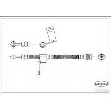 19033582 CORTECO Тормозной шланг
