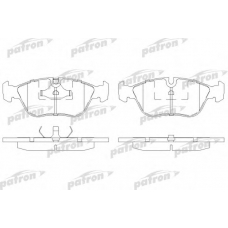PBP681 PATRON Комплект тормозных колодок, дисковый тормоз
