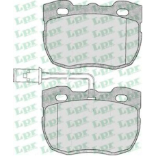 05P324 LPR Комплект тормозных колодок, дисковый тормоз