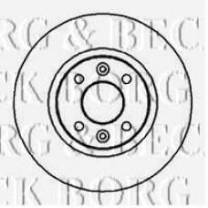 BBD4912 BORG & BECK Тормозной диск
