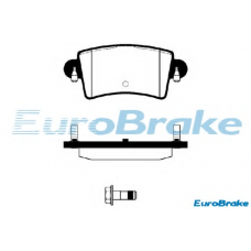 5501223632 EUROBRAKE Комплект тормозных колодок, дисковый тормоз