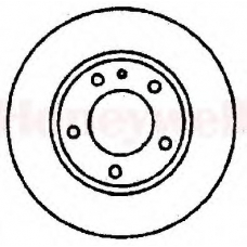 561122B BENDIX Тормозной диск