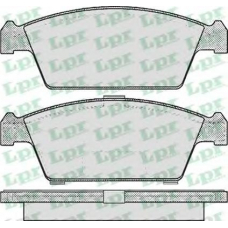 05P213 LPR Комплект тормозных колодок, дисковый тормоз