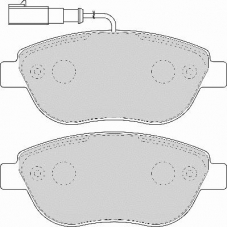 FD6917A NECTO Комплект тормозных колодок, дисковый тормоз