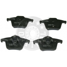 12187 OPTIMAL Комплект тормозных колодок, дисковый тормоз