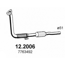 12.2006 ASSO Предглушитель выхлопных газов