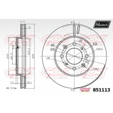 851113.6060 MAXTECH Тормозной диск