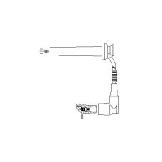 8A15E64 BREMI Провод зажигания