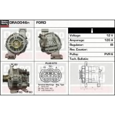 DRA0046N DELCO REMY Генератор