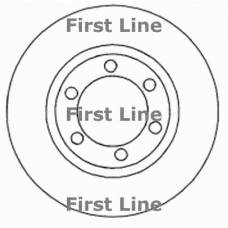 FBD1691 FIRST LINE Тормозной диск