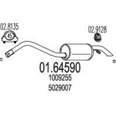 01.64590 MTS Глушитель выхлопных газов конечный