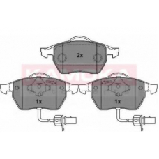 1012646 KAMOKA Комплект тормозных колодок, дисковый тормоз