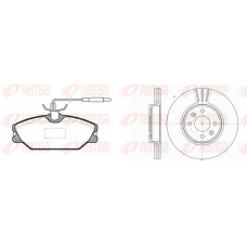 8208.03 REMSA Комплект тормозов, дисковый тормозной механизм