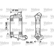 817861 VALEO Интеркулер