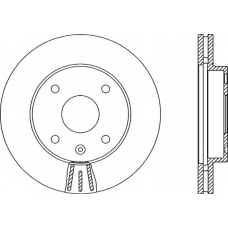 BDA2144.20 OPEN PARTS Тормозной диск