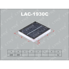 LAC-1930C LYNX Фильтр салона infiniti fx 08-