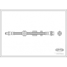 19034665 CORTECO Тормозной шланг