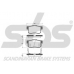 1501222635 S.b.s. Комплект тормозных колодок, дисковый тормоз
