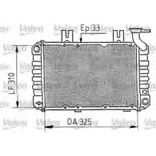 730411 VALEO Радиатор, охлаждение двигателя