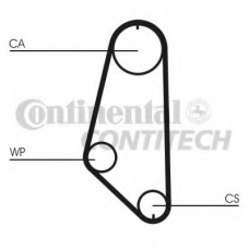 CT720 CONTITECH Ремень ГРМ