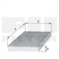 HCK 7166 FIL FILTER Фильтр, воздух во внутренном пространстве