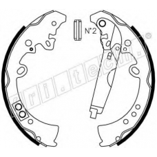 1115.317 fri.tech. Комплект тормозных колодок