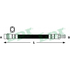 6T48040 LPR Тормозной шланг