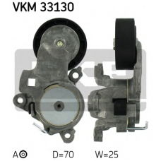VKM 33130 SKF Натяжной ролик, поликлиновой  ремень