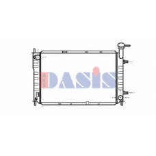 520220N AKS DASIS Радиатор, охлаждение двигателя