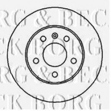 BBD4114 BORG & BECK Тормозной диск
