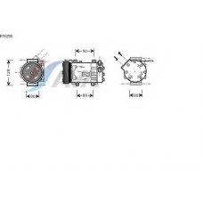 RTK255 AVA Компрессор, кондиционер