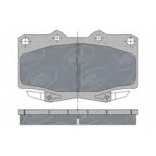 SP 229 SCT Комплект тормозных колодок, дисковый тормоз
