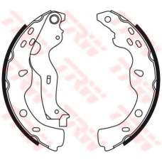 GS8743 TRW Комплект тормозных колодок