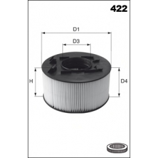 EL9288 MECAFILTER Воздушный фильтр