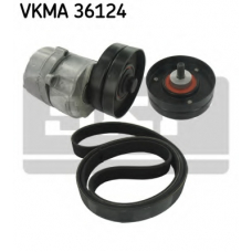 VKMA 36124 SKF Поликлиновой ременный комплект