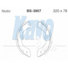 BS-3907 KAVO PARTS Комплект тормозных колодок