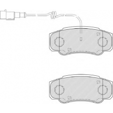 FVR4054 FERODO Комплект тормозных колодок, дисковый тормоз