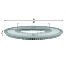 LX 91 KNECHT Воздушный фильтр