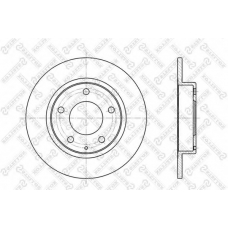 6020-3228-SX STELLOX Тормозной диск