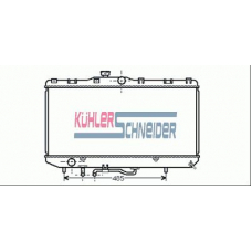 3200361 KUHLER SCHNEIDER Радиатор, охлаждение двигател