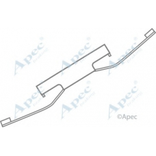 KIT550 APEC Комплектующие, тормозные колодки