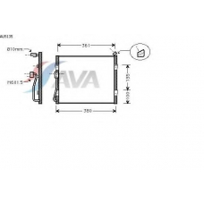 AU5135 AVA Конденсатор, кондиционер