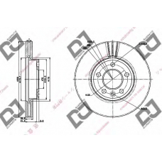 BD1335 DJ PARTS Тормозной диск