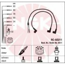0511 NGK Комплект проводов зажигания