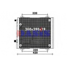 182023N AKS DASIS Конденсатор, кондиционер