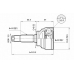C.462 STATIM Шарнирный комплект, приводной вал