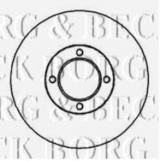 BBD4939 BORG & BECK Тормозной диск