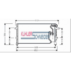 0120801 KUHLER SCHNEIDER Конденсатор, кондиционер