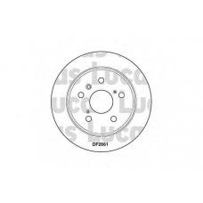 DF2661 TRW Тормозной диск