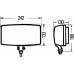 1NE 002 537-061 HELLA Противотуманная фара